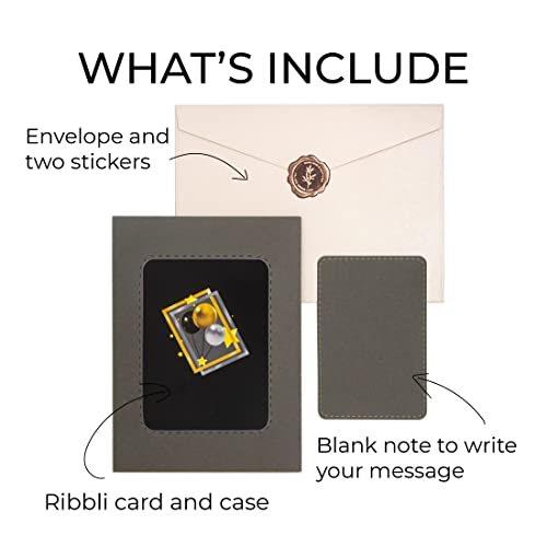 image for Ribbli Birthday Card 3D Black and Gold Pop up Happy Birthday Cards for