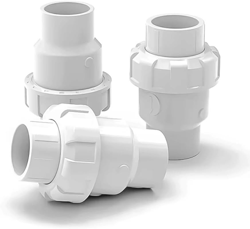 1pc UPVC Ball Check Valve for Garden Irrigation - 20mm to 110mm(75mm)