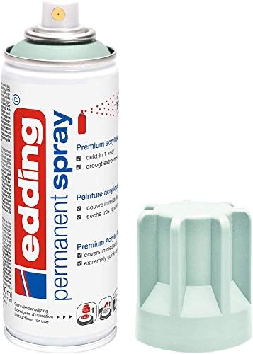 edding 5200 permanent spray - rose gold matt- 200 ml - acrylic paint for painting and decorating glass, metal, wood, ceramic, plastic, canvas - aerosol spray, acrylic spray, paint spray
