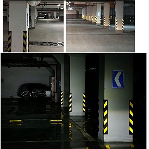 Invenol Garage Wall Guards Edge Rubber Protector Wall Corner Bumper Guards For Parking Protect Car Corner Guards Bumpers Pole (Color : 1, Size : 8Pcs) #TOP3