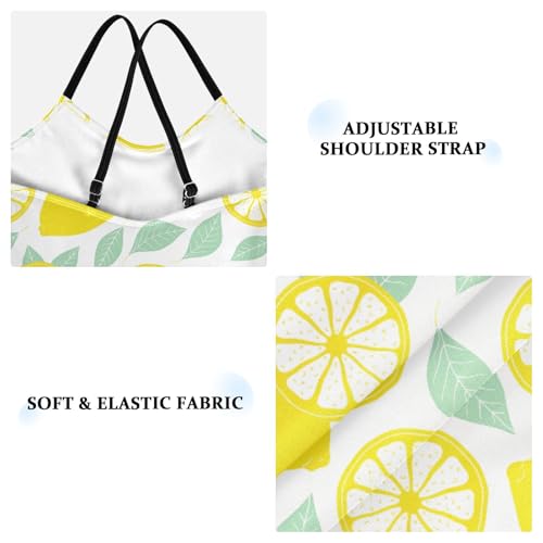 Girls One Piece Swimsuits Lemon Bathing Straps Suit Kids Cute Swimwear 3-10T3