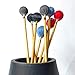Deluxe Filipino Syatong Chato Game - 2 Rattan Stick Sets: 2pc - Long, 2pc Short larong, Pinoy