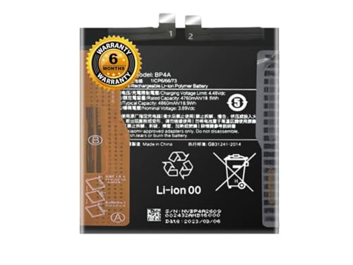 Image of Original BP4A Battery for Redmi Mi 12S Ultra 4860mAh /18.9WH 3.89V Battery with 6 Month Warranty**(LR117)