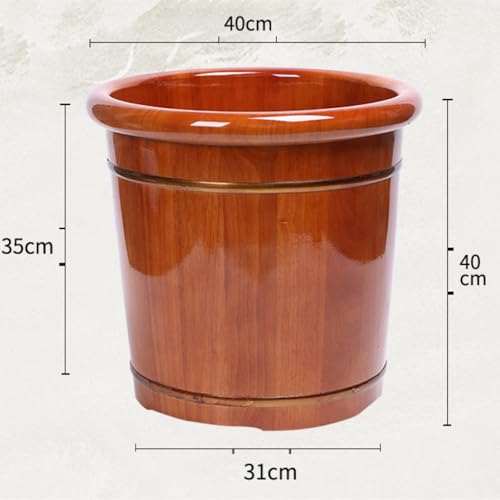 Spa de pies de madera para remojo y pedicure miniatura 2