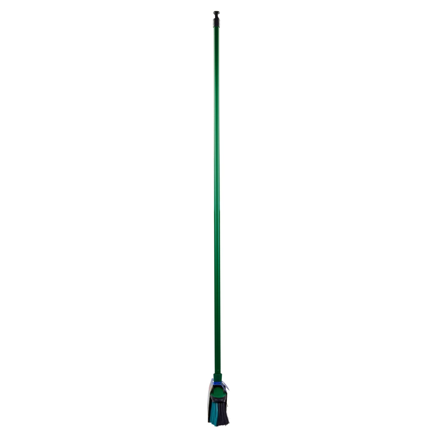 Vileda 129274 Escoba 2-en-1 Naturals con la manija para Interior, en reciclado, ideal para cada tipo sucio y Suelo
