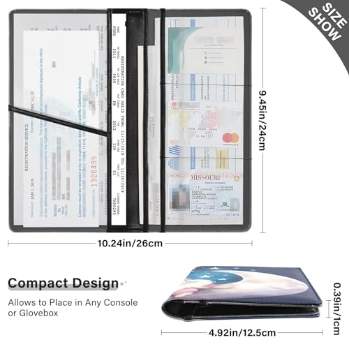 Organizador para Documentos de Auto Multicolor miniatura 3