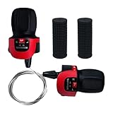 ZHUMCCY 3X7 シフター - 1ペア 3x7 スピード グリップ式 ギアシフトレバー 交換用 ブラック パーツ スポーツ 走行 対応 | 滑り止め 大人向け トレイル 通勤 フィットネス ツーリング キャンプ ロードバイク オフロード 用 自転車部品 男性 女性 兼用 簡単 取り付け 安全 長距離 安定