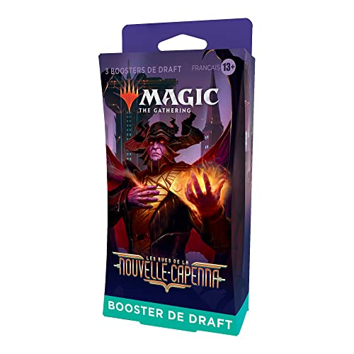 Pack de Draft de 3 Boosters Magic: The Gathering Les Rues de la Nouvelle-Capenna (Version Française)