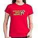 CafePress - Transformers Grimlock Hate - T-shirt en coton pour femme - Rouge - Medium