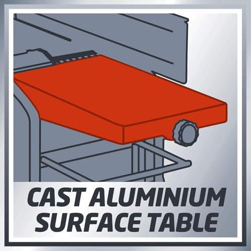 Einhell Stationäre Hobelmaschine TC-SP 204 (1.500 W, 9000 min-1, stabile Konstruktion für Dickenhobeln und Abrichten, ausziehbare Werkstückauflage)