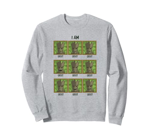 Groot Marvel sweatshirt décontracté idéal pour vos soirées cinéma et moments de détente