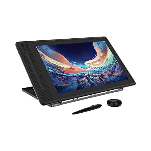 HUION KAMVAS Pro 13(2.5k) Tablette Graphique avec Ecran Professionnel QHD(2560x1600) 13.3 Pouces, 145% sRGB, Stylet Passif, Compatible avec Android Chrome, Idéal pour l'enseignement en Ligne