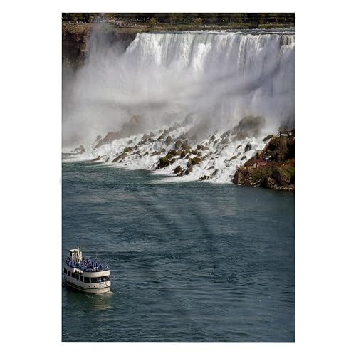 3dRose Niagara Falls Maid of the Mist Towel 22x30