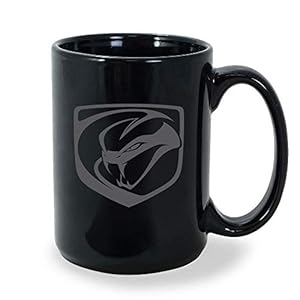 Dodge Viper Black Mug – 15 oz