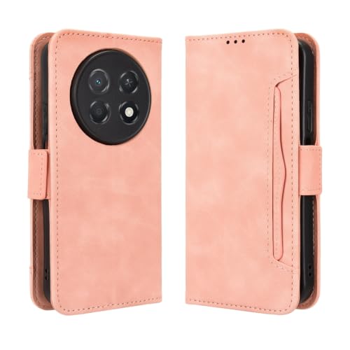 �X�}�z�P�[�X �Ή��@�� for Huawei Nova 15 Max/Enjoy 90 Pro Max �X�}�z�P�[�X�yPU���U�[�E�t���b�v���E�X�^���h�@�\�E�E�H���b�g�E�J�[�h�X���b�g�E�}�O�l�b�g�J�zPink