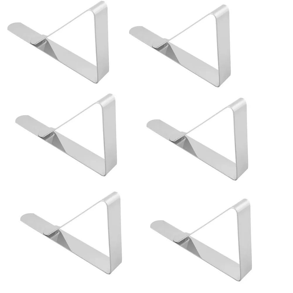 ELzkvftn Stainless Steel Tablecloth Clips