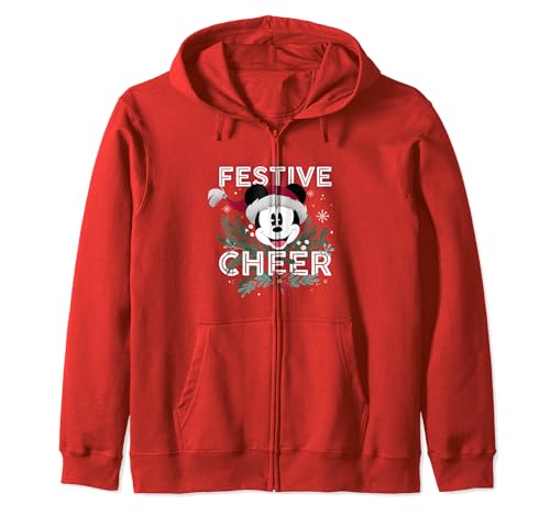 Mickey Festive Cheer veste à capuche : le cadeau de Noël parfait