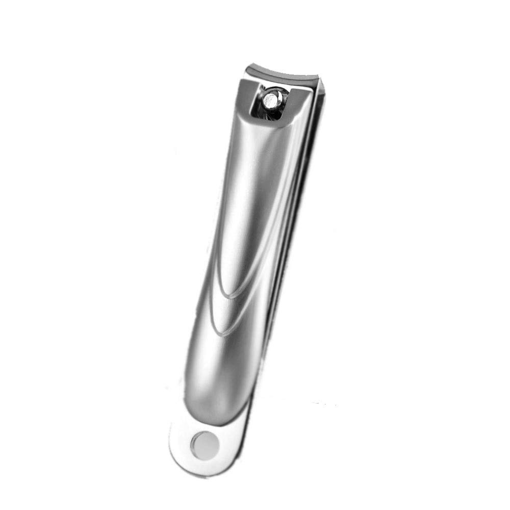 Nagelknipser, Nagelknipser for Erwachsene, Edelstahl-Nagelknipser, Silber, 8 cm, Edelstahl-Nagelknipser
