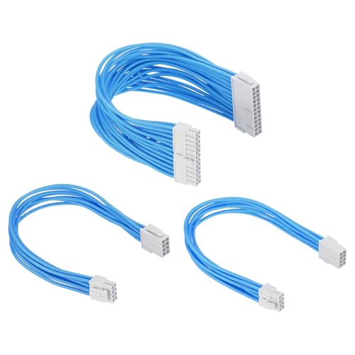 Kit d'extension de câble d'alimentation ATX 24 broches PCI-E 8 broches pour PC GPU