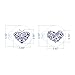 ART Kitchenware 6pcs Wedding Cookie Stencil Set (Suits,Dress,Heart,Roses) Fondant Cake Stenciling Sugarcraft Decor Stencil Laser Cut Stencils (4.5