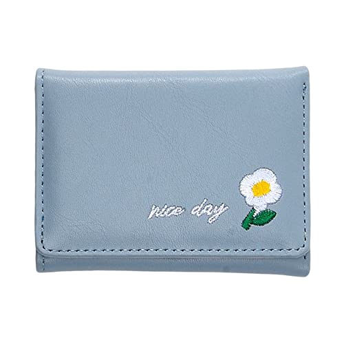 ALMAK Damen Kleine Geldbörse Geldbörse Minimalistisch Tragbar Kartenhalter für Outdoor Einkaufen Urlaub Cover