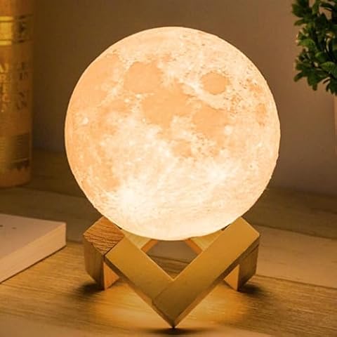 Methun 3D Moon Lamp LED Night Light Cover
