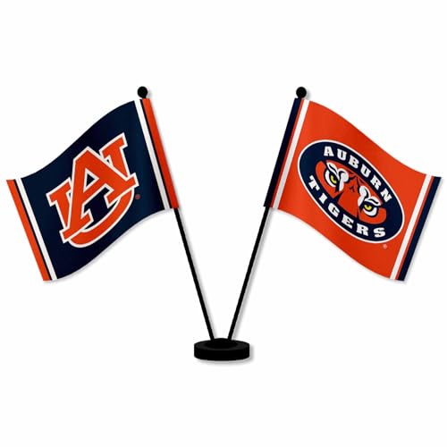 Drapeaux de bureau Auburn mini drapeau de table pour réception