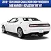 GRIDREADY 2015-2020 Dodge Challenger Side Marker Tint Kit | Precut Dark Black Smoke Vinyl Overlays for '15-'20 Dodge Challenger (NOT-WIDEBODY) | Dry Application Sidemarker Reflector Tint Film