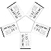 Retevis RT22 2 Way Radio Battery Original 3.7V 1000mAh Li-ion Battery Compatible with Retevis RT22 WLN KD-C1 Walkie Talkies (5 Pack)