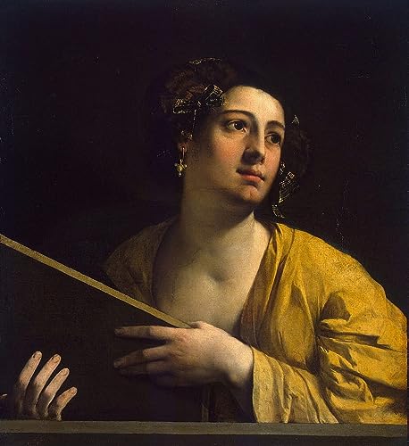 Art tableau Sibylle par Dosso Dossi : image sur toile pour décoration murale 60x90