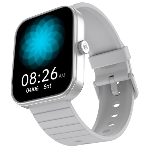 Noise ColorFit Pulse 3 with 1.96" Biggest Display Bluetooth Calling Smart Watch, Premium Build, Auto Sport Detection & 170+ Watch Faces Smartwatch for Men & Women (Silver Grey) (B0BW5NJR3J) Amazon Price History, Amazon Price Tracker