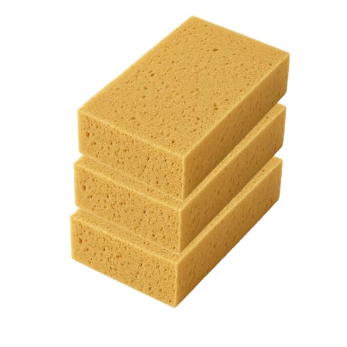 Spugna Lavaggio Auto N. 3 – 17×10×5,5 cm | Super Assorbente e Anti-Graffio | Morbida, Riutilizzabile, per Auto, Moto, Furgoni – Lemag srl