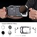 JLWIN Universal Aluminum Phone Cage Video Rig Kit Stabilizer W/Handles + 67mm Thread Filter Adapter Rig for iPhone Samsung Cell Phone Vlog Live Stream Filmmaking,with Cold Shoe Tripod Mount