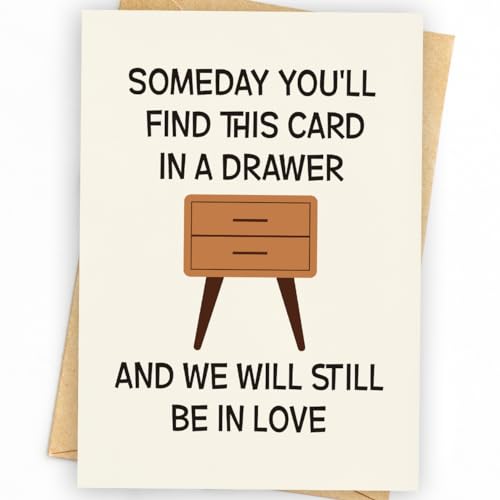 Funny Birthday Card & Gifts for Husband Boyfriend Him, Happy Anniversary Card & Gifts, Valentine Day