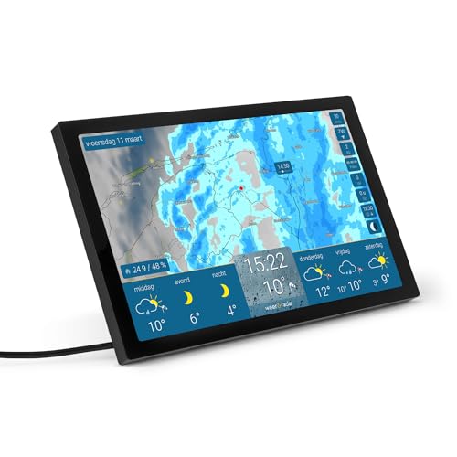 meteo & radar home 4 Display, Stazione Wi-Fi con Radar