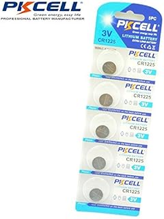 CR1225 ECR1225 DL1225 3V Coin Cell Lithium Batteries for Thermometer (2pc)