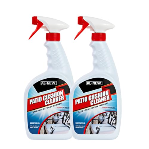 AL-NEW Patio Cushion Cleaner | Safe For Use On Outdoor Fabrics Such As Patio Cushions, Awnings,...