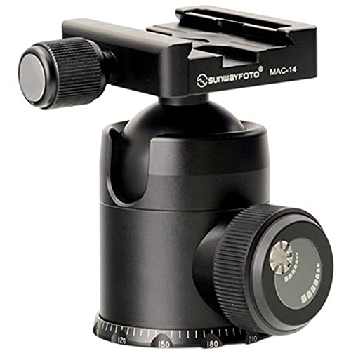 Best Promo SUNWAYFOTO FB-44MAC14 44mm Tripod Ball Head Arca / Manfrotto RC2 Compatible Sunway