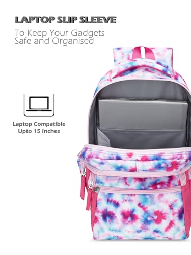 Image of Lavie Sport Dreamscape Backpack | 22 Liters | Rain Cover | Gift for Boys & Girls