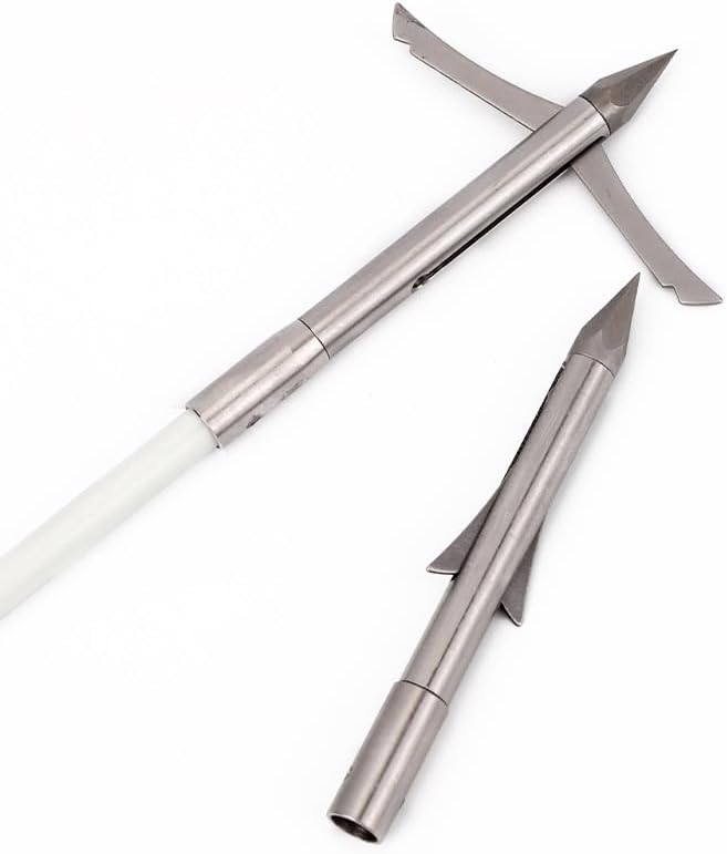 3pcs 8mm Fishing Arrowhead - Archery Accessory for Spearfishing