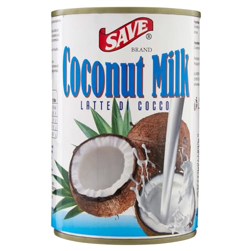 Save Crema Latte Cocco senza Zucchero, 400ml