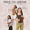 Baby Tula Cotton Free-to-Grow Baby Carrier - Adjustable, Comfortable, Newborn to Toddler Carrier - Ergonomic Fit for 7lbs to 45lbs - Back & Front Carry Options - Play (Yellow/Hearts) #2
