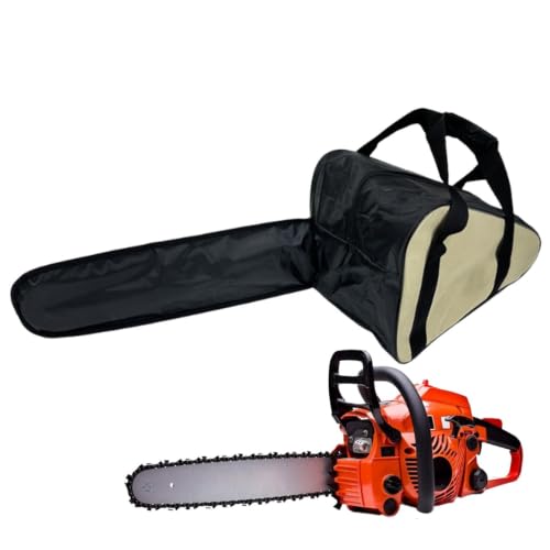 Cubierta para motosierra, protección portátil con mango, espacioso soporte para herramientas eléctricas, carcasa robusta y versátil, accesorios de seguridad para corte de jardín DIY