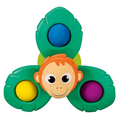Ravensburger 4867 Play+ Pop-it Spinner: AFFE, Saugnapf-Spielzeug,...