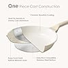 SENSARTE Nonstick Ceramic Frying Pan 8-Inch, Healthy Non Toxic Skillet, Induction Compatible Omelet Pan with Heat Resistant Handle, PFAS-Free, Cream White #5