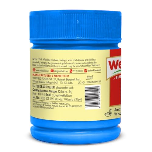 Image of Weikfield Baking Soda | Food Grade Sodium Bicarbonate | Ideal for Baking, Cooking & Cleaning | In Reusable Poly Jar | 100g