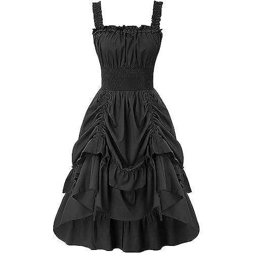 Vestidos lunares mujer con acabados de alta costura y bajo de diseño exclusivo