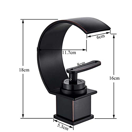 Robinet cascade pour salle de bain moderne et vasque design