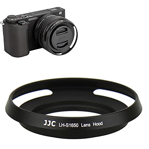 Protector de pantalla de metal JJC para Sony E PZ 16-50mm f/3.5-5.6 OSS SELP1650 A6400 A6000 ZV-E10