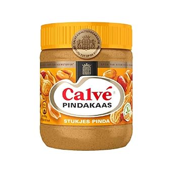Peanut Butter with Peanut pieces | Calve | Peanut butter with pieces of peanut | Total Weight 12.35 ounce